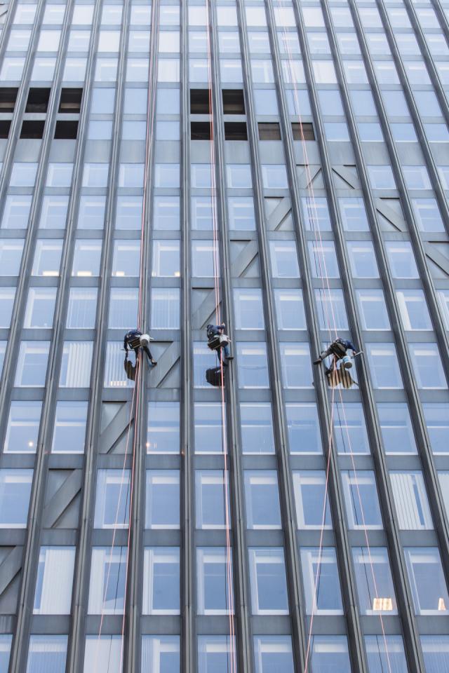 Facade Glass Cleaning Services